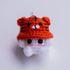 Móc khóa bé nấm handmade