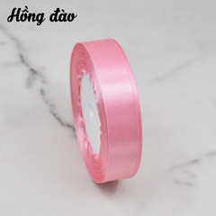 Cuộn ruy băng lụa trơn (bản 2cm)