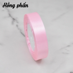 Cuộn ruy băng lụa trơn (bản 2cm)
