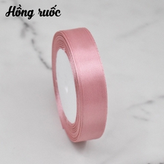 Cuộn ruy băng lụa trơn (bản 2cm)