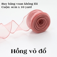 Cuộn ruy băng voan không lõi dài 5m | Tada Craft
