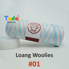 Sợi dệt loang Woolies 2mm | Tada Craft