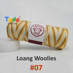Sợi dệt loang Woolies 2mm | Tada Craft