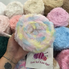 Len lông thỏ loang 100g | Tada Craft