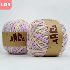 Sợi Maca loang 3mm Woolies 200g | Tada Craft