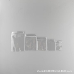 Túi khóa Zip PVC hình chữ nhật có lỗ treo lệch bên hông | Tada Craft