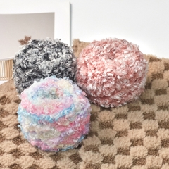 Len xù xoăn loang 50g | Tada Craft