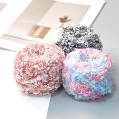 Len xù xoăn loang 50g | Tada Craft