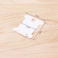 (Set 10) Thẻ Bobbin quấn len chỉ | Tada Craft