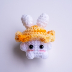 Móc khóa bé nấm handmade