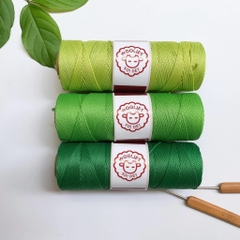 Sợi dệt trơn con cừu Woolies 2mm | Tada Craft