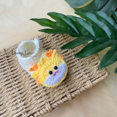 Giày len mẫu con rồng cho bé yêu | Tada Craft