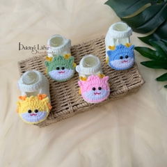 Giày len mẫu con rồng cho bé yêu | Tada Craft