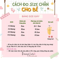 Giày len mẫu con rồng cho bé yêu | Tada Craft