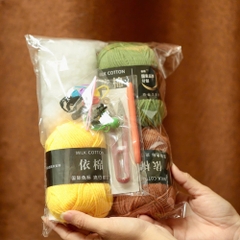 Bộ kit móc khóa Hướng Dương Mặt Cười | Tada Craft