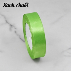 Cuộn ruy băng lụa trơn (bản 2cm)