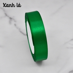Cuộn ruy băng lụa trơn (bản 2cm)