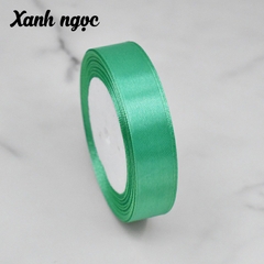 Cuộn ruy băng lụa trơn (bản 2cm)