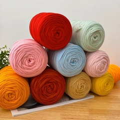 Sợi vải T Shirt Yarn (Vải Polyester) cuộn 250g | Tada Craft