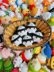 Móc khóa bé nấm handmade