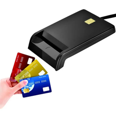 ID reader -USB chip Smart Card Reader DNIE ATM CAC IC ID SIM Card Reader for Windows Linux Memory card