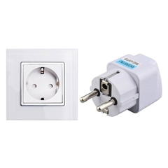 EU Plug Adapter (EU Spraudņa Adapteri)