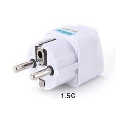EU Plug Adapter (EU Spraudņa Adapteri)