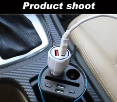 Car Charger ( Auto Lādētāju) for Mobile phone. 2 Port Dual USB Auto Car Charger 5V 1A 2.1A USB In Car Mobile Phone Charger GPS Charging Car-Charger