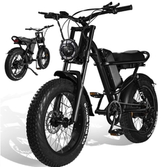 Electric Fat Bike (Elektriskais velosipēds ar lielām riepām)