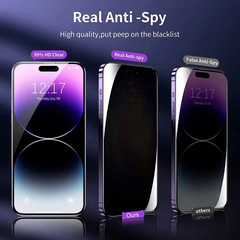 Full Cover Privacy Protection Screen Protector Anti Spy Private Tempered Glass Anti-Scratch Case Privacy Screen Protector For iPhone
