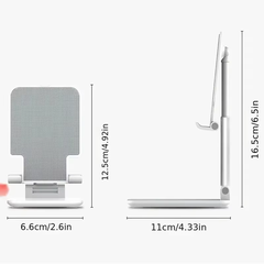 Desktop Phone Holder Stand Mobile Phone Support Adjustable Angle Height Cell Phone Stand Universal for All Smart Phones