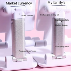 Desktop Phone Holder Stand Mobile Phone Support Adjustable Angle Height Cell Phone Stand Universal for All Smart Phones