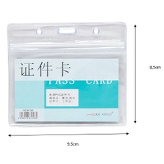 Waterproof Transparent Card Holder Plastic Id Card Badge Holders Case To Protect Credit Cards Card Protector Cardholder