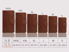 Calf PU Leather Cover Universal Mobile Flip Stand Phone Case Clamshell Wallet Cover for all Phones