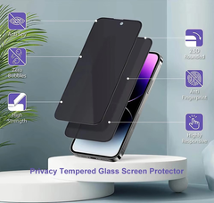 Full Cover Privacy Protection Screen Protector Anti Spy Private Tempered Glass Anti-Scratch Case Privacy Screen Protector For iPhone