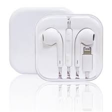 Lightning Earphones For Apple iPhone, Ipad Aple Wired Call Earbud No Bluetooth Required