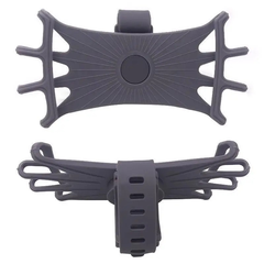 360° Rotatable Outdoor Bicycle Cell Phone Stand, Silicone Handle Mobile Phone Holder
