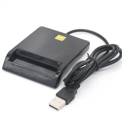 ID reader -USB chip Smart Card Reader DNIE ATM CAC IC ID SIM Card Reader for Windows Linux Memory card