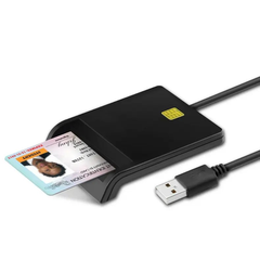 ID reader -USB chip Smart Card Reader DNIE ATM CAC IC ID SIM Card Reader for Windows Linux Memory card