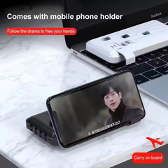 Ultra Capacity Power Bank 10000mAh Cargador Portatil With Cables Portable Charger For iphone Samsung Pixel Powerbank 10000mah