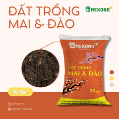 Giá thể Đất trồng Mai & Đào Mekong TTs 25dm3