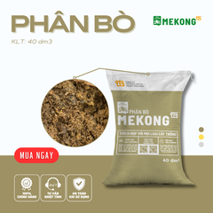 Phân bò Mekong TTS 40dm3