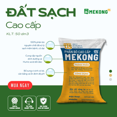 Đất Sạch Cao Cấp Mekong TTS 50dm3