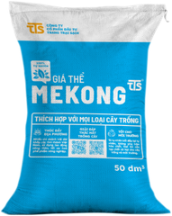 Giá thể trùn quế_Giá thể Mekong TTS 50 dm3
