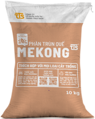 Trùn quế nguyên liệu (Phân Trùn quế MeKong 10kg/bao)