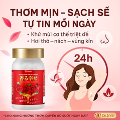 Viên Uống Thơm Cơ Thể Kaoru Shiawase Dr.Josei [60 Viên]