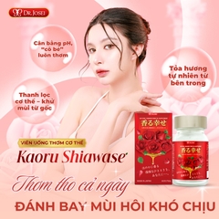 Viên Uống Thơm Cơ Thể Kaoru Shiawase Dr.Josei [60 Viên]