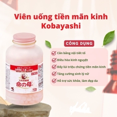 Viên Uống Tiền Mãn Kinh Kobayashi Nhật Bản [840 Viên]