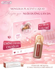 Tế Bào Gốc Nhau Thai Ngựa Chiến Mongolia Eikenbi [30 Ống 10ml]