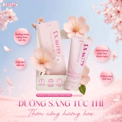 Kem Kích Trắng Body Nâng Tone Glow X3 Eikenbi 200gr